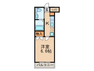 Gather house宮崎台【3階】の間取り