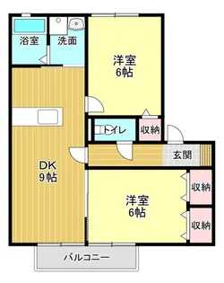 サンビレッジ神田C【2階】の間取り