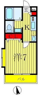 グラン・メゾンさくら通り【1階】の間取り