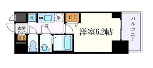 プレサンス名駅南エディフィス【2階】の間取り