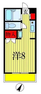 メイプル・I【2階】の間取り