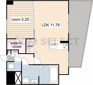 H-CLASSY TAKAOKA【6階】の間取り
