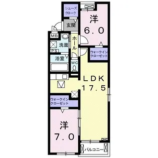 Lord【2階】の間取り