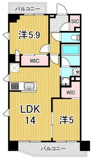 Solast Square綾瀬【3階】の間取り