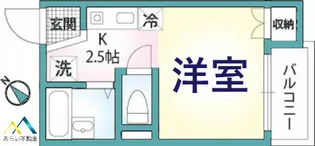 ラウレア【1階】の間取り