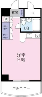 ハヤシビル【4階】の間取り