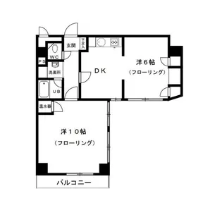 モリダイヤハイツ栄【11階】の間取り
