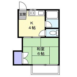 ヴィラ石神井台【2階】の間取り