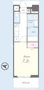 スカイラグーナ【7階】の間取り