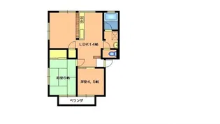 アーバン緑【2階】の間取り