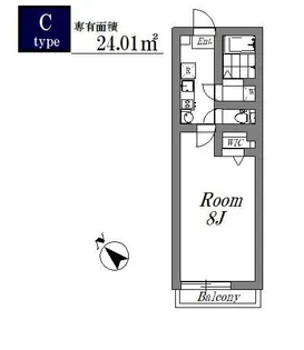 チェリッシュ【2階】の間取り
