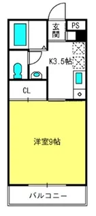 タウンコート9【3階】の間取り