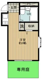 ウエルス本郷ハウス【1階】の間取り