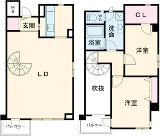フィールトレインの間取り