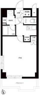 ルーブル南麻布【10階】の間取り