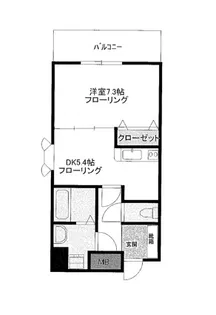 アンフオーラメグロ【5階】の間取り