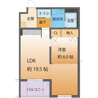 ベーシックマンションII【1階】の間取り