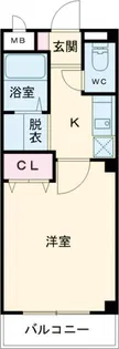 メゾン・トランキル【1階】の間取り