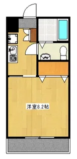グリーンモール【3階】の間取り