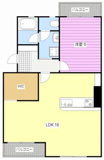 マンションヤマダB【3階】の間取り