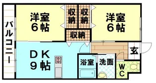 フォレストファーム【1階】の間取り