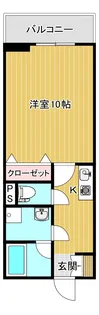 ロイヤルパレス上所I【4階】の間取り