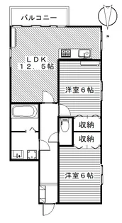 MIKIハイツ2【1階】の間取り