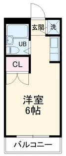 1Kの間取り画像