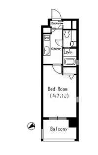 MFPRコート蒲田【4階】の間取り