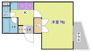ノースコート【1階】の間取り