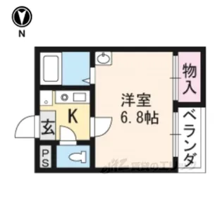 エスパスーY【1階】の間取り