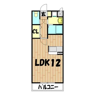 グリーングローヴ希望ヶ丘III番館【2階】の間取り