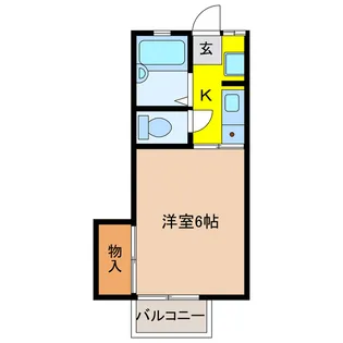 アーバン折立 南棟【1階】の間取り