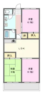 エスポワール葵東【2階】の間取り