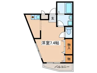 小田原浜町プラザ【1階】の間取り