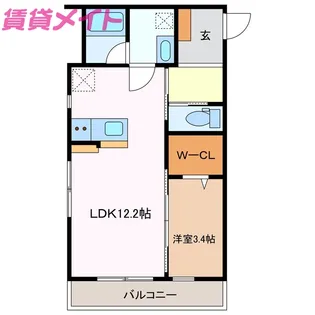 La mia casa StageIII【1階】の間取り