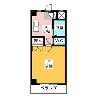 エスポワールマンション【4階】の間取り