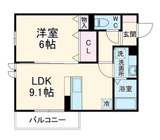 グリーンハウス【2階】の間取り