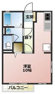 フォーローゼ【1階】の間取り