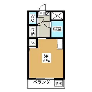 ジュネパレス新松戸第30【4階】の間取り