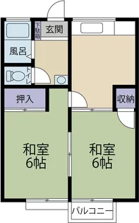 五町目一番館【2階】の間取り