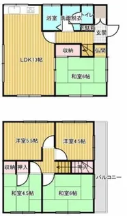 静岡県浜松市中央区大瀬町【一戸建】の間取り