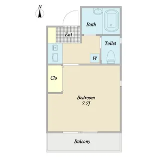 ロッソ三郷【2階】の間取り
