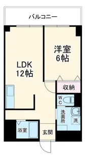 マンション大宮【2階】の間取り