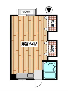 神奈川県川崎市川崎区小田2【マンション】の間取り