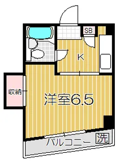 ベルウッド【3階】の間取り