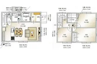 熊本県菊池郡大津町大字引水【一戸建】の間取り