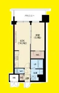 グランカーサ新大阪SOUTH【5階】の間取り