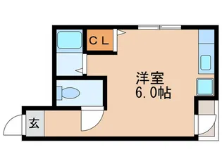 フル-レ・K【2階】の間取り