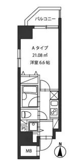東京都千代田区神田小川町2【マンション】の間取り